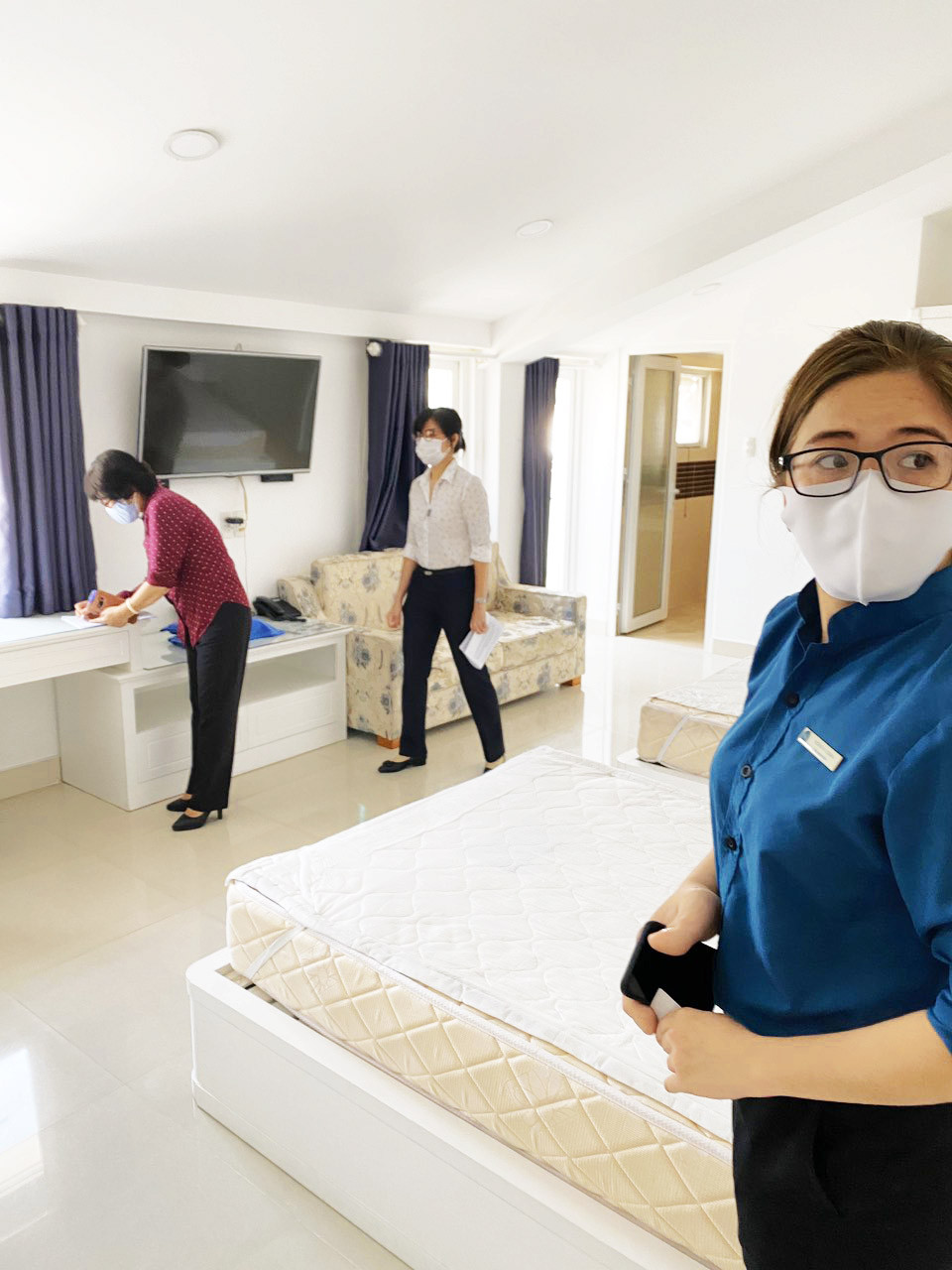 Bác sỹ chống dịch COVID-19 ở TPHCM lưu trú trong khách sạn ảnh 2