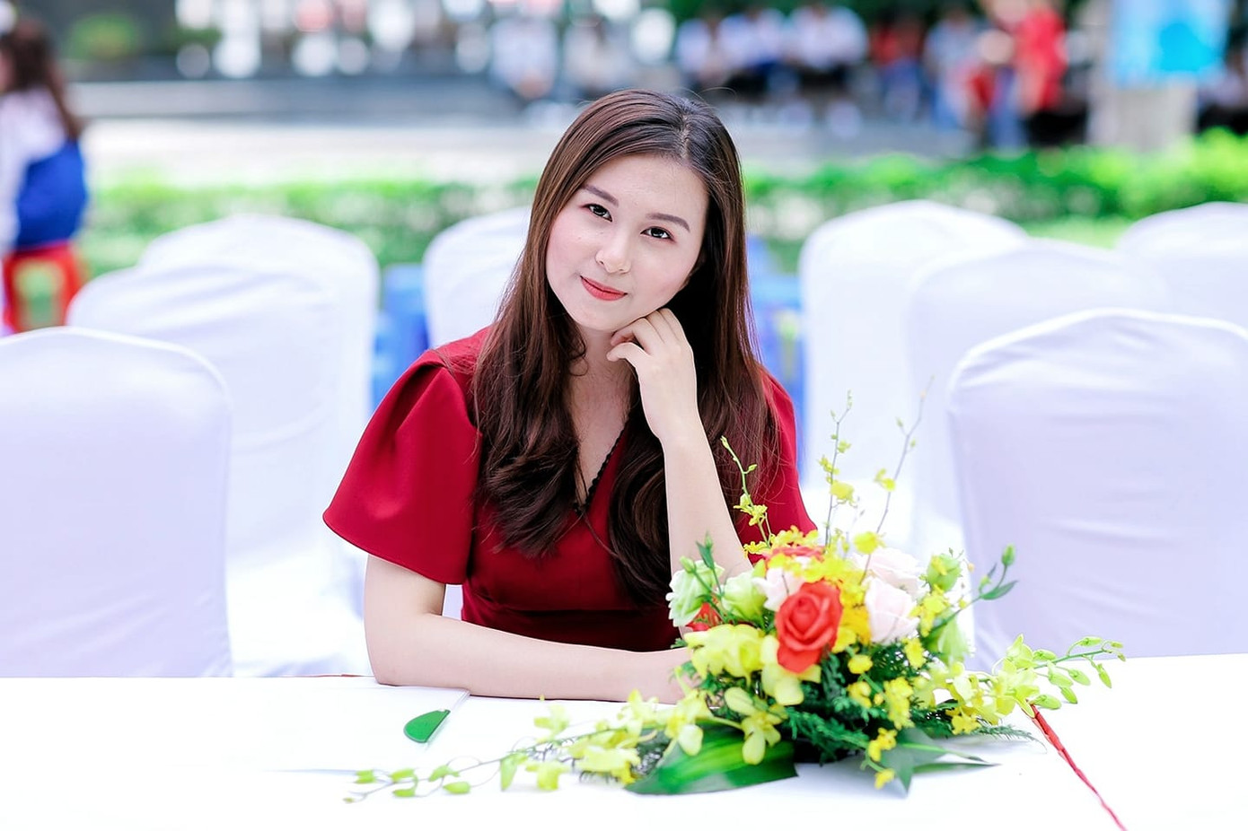 Nữ sinh ĐH Kinh tế Quốc dân tốt nghiệp loại giỏi, luyện Taekwondo và ước mơ trở thành MC ảnh 2