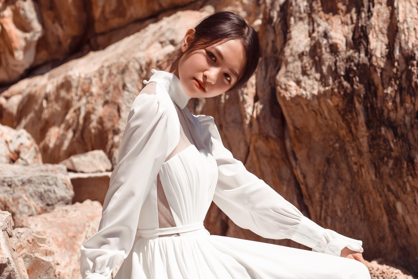 Nữ sinh 16 tuổi ước mơ làm người mẫu chuyên nghiệp ảnh 2