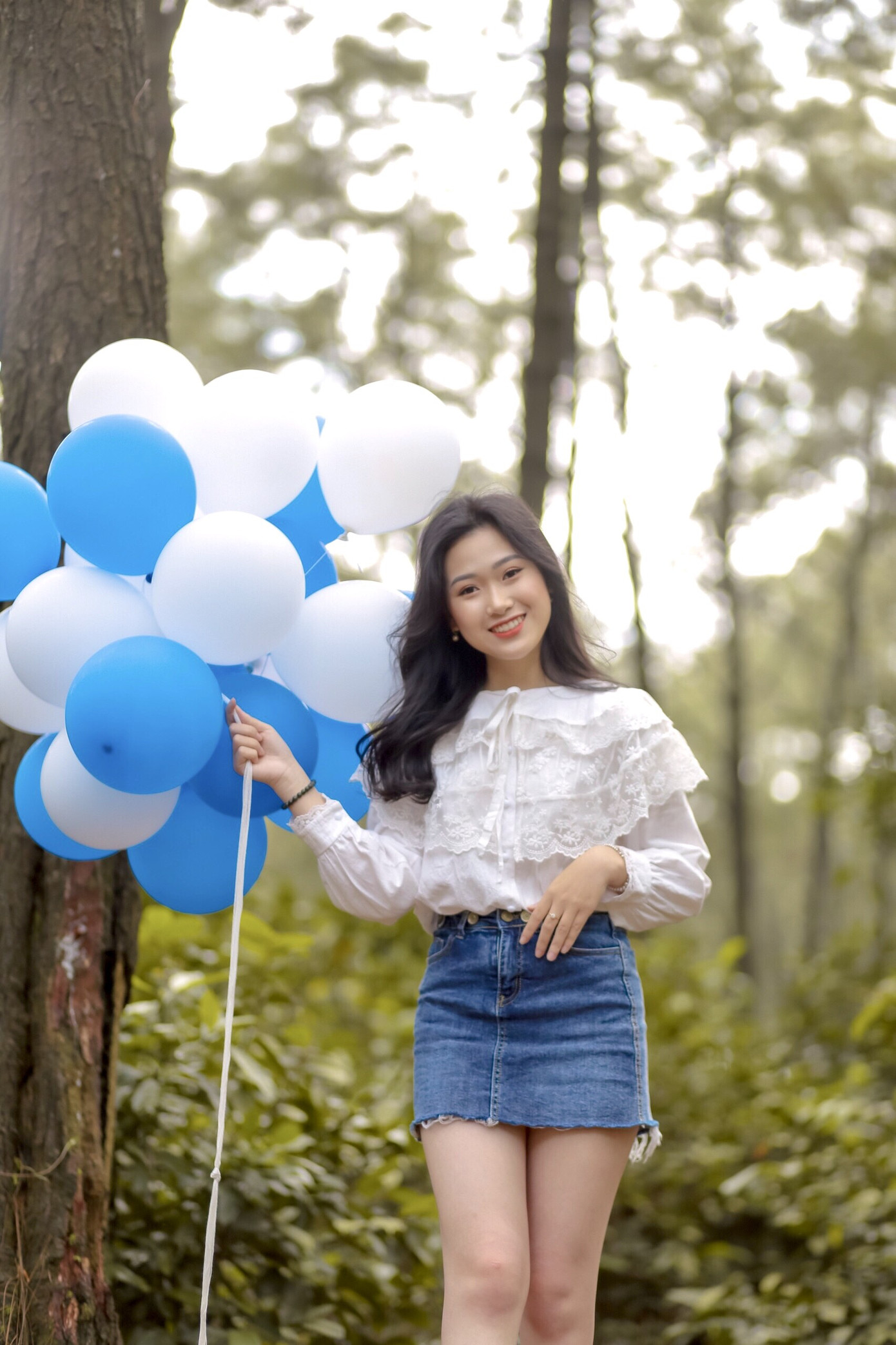 Mê mẩn với vẻ đẹp trong veo của tân sinh viên trường Đại học Thủy lợi ảnh 12