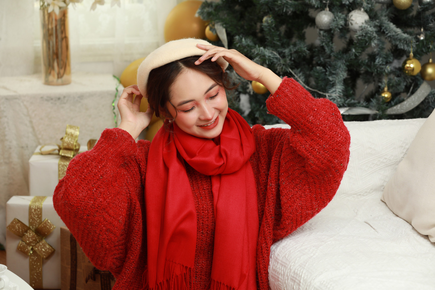 Ngắm nhìn bộ ảnh Giáng sinh ấm áp của nữ sinh Sơn La ảnh 11