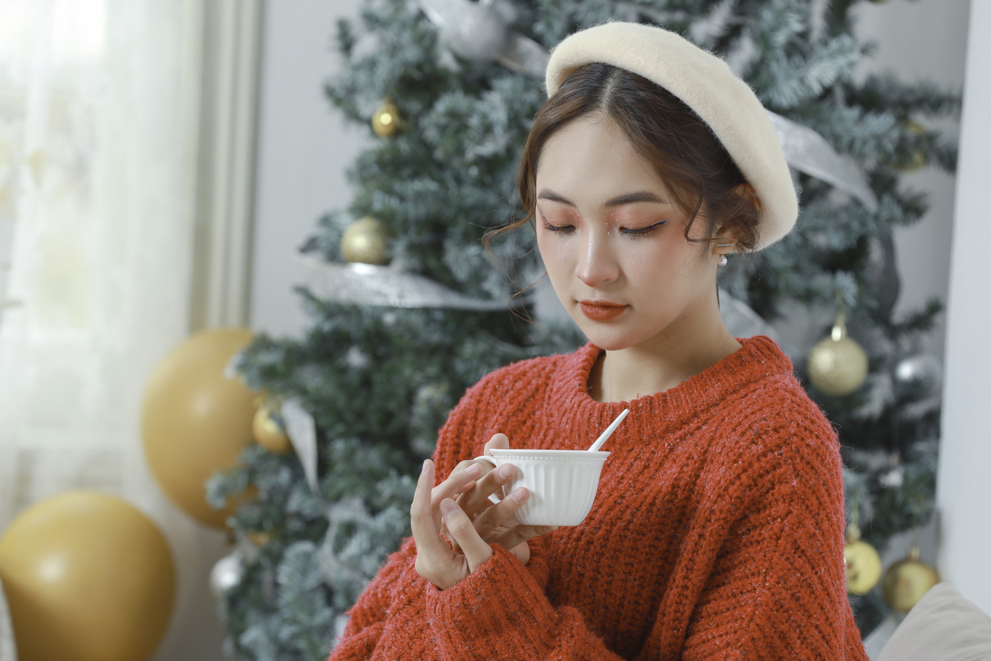 Ngắm nhìn bộ ảnh Giáng sinh ấm áp của nữ sinh Sơn La ảnh 7