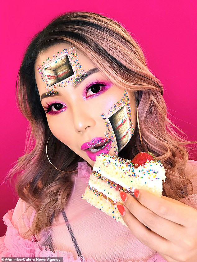 “Phù thủy make-up” Canada và phong cách trang điểm ảo ảnh thị giác ảnh 5