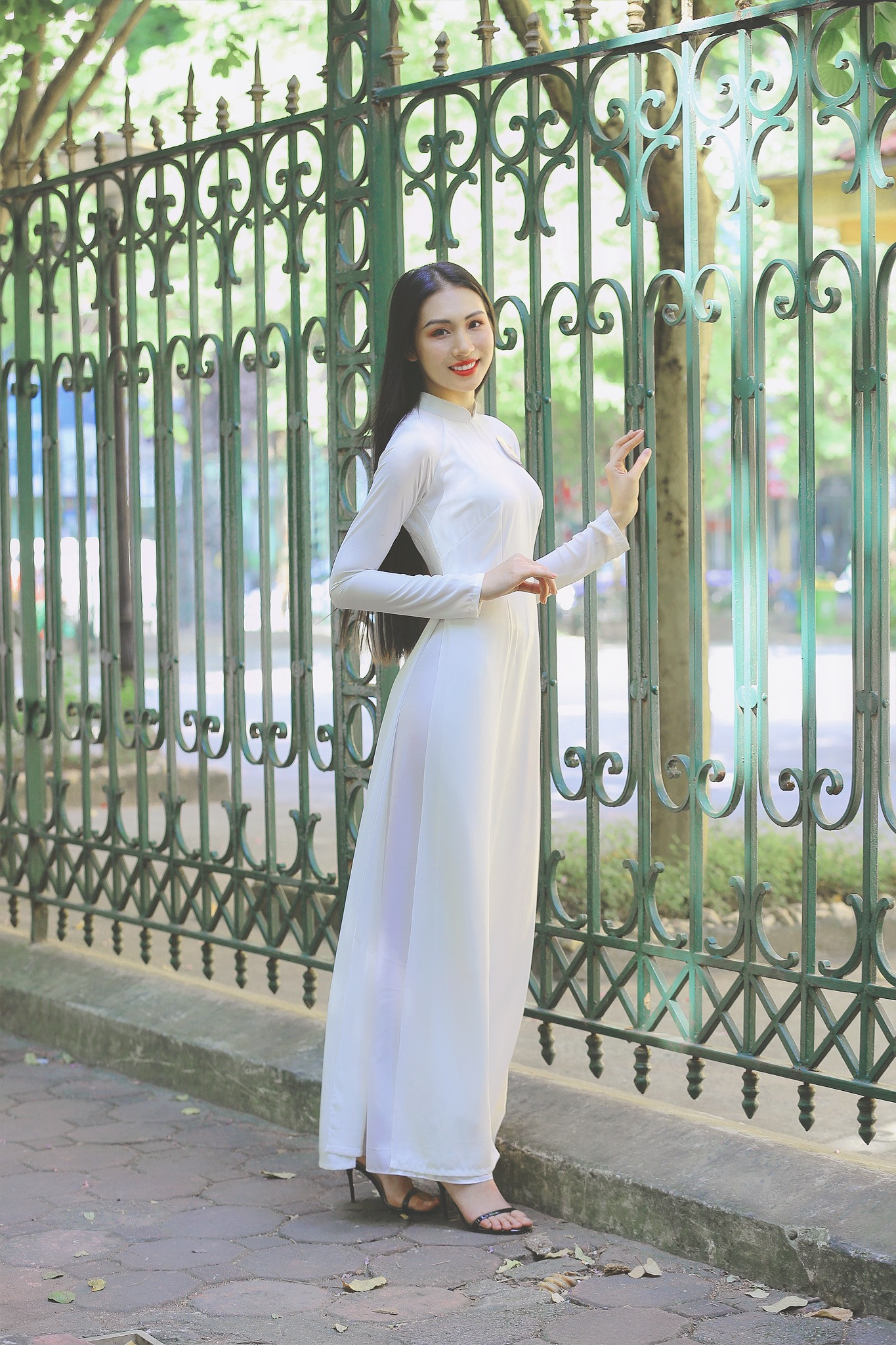 Hoa khôi Học viện Phụ nữ Việt Nam tinh khôi trong bộ ảnh áo dài ảnh 8