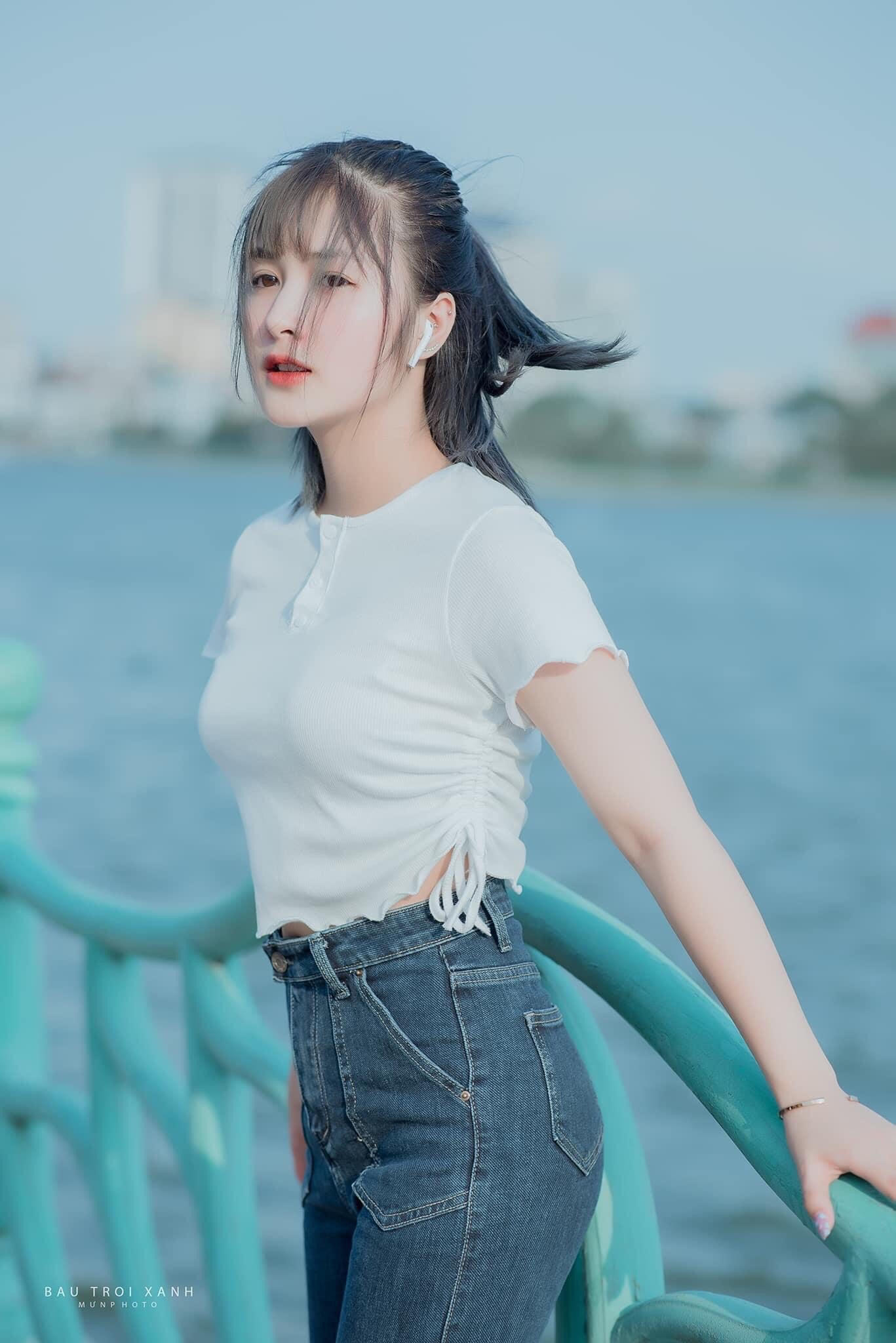 Nữ sinh 2K1 gây sốt với vẻ đẹp tinh khôi đốn tim cộng đồng mạng ảnh 7
