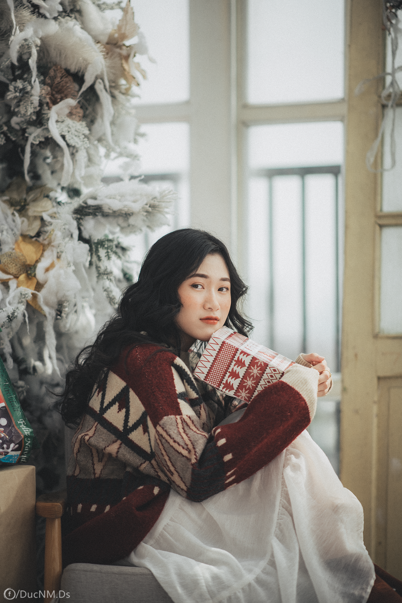 Xóa tan lạnh giá mùa Giáng sinh với ánh mắt đầy ấm áp của cô nàng Hà Tĩnh ảnh 4