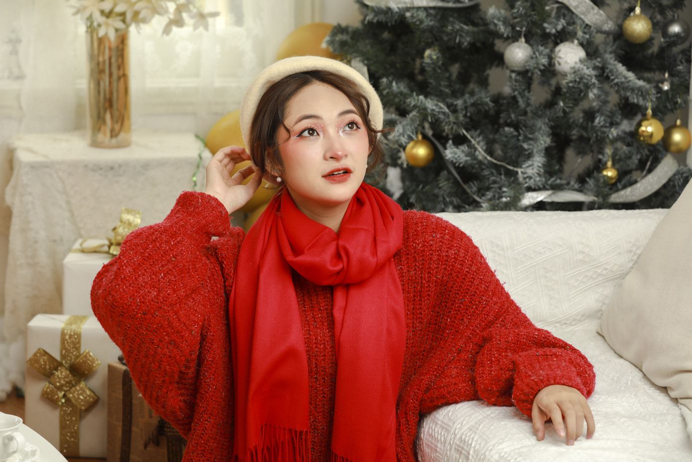 Ngắm nhìn bộ ảnh Giáng sinh ấm áp của nữ sinh Sơn La ảnh 10