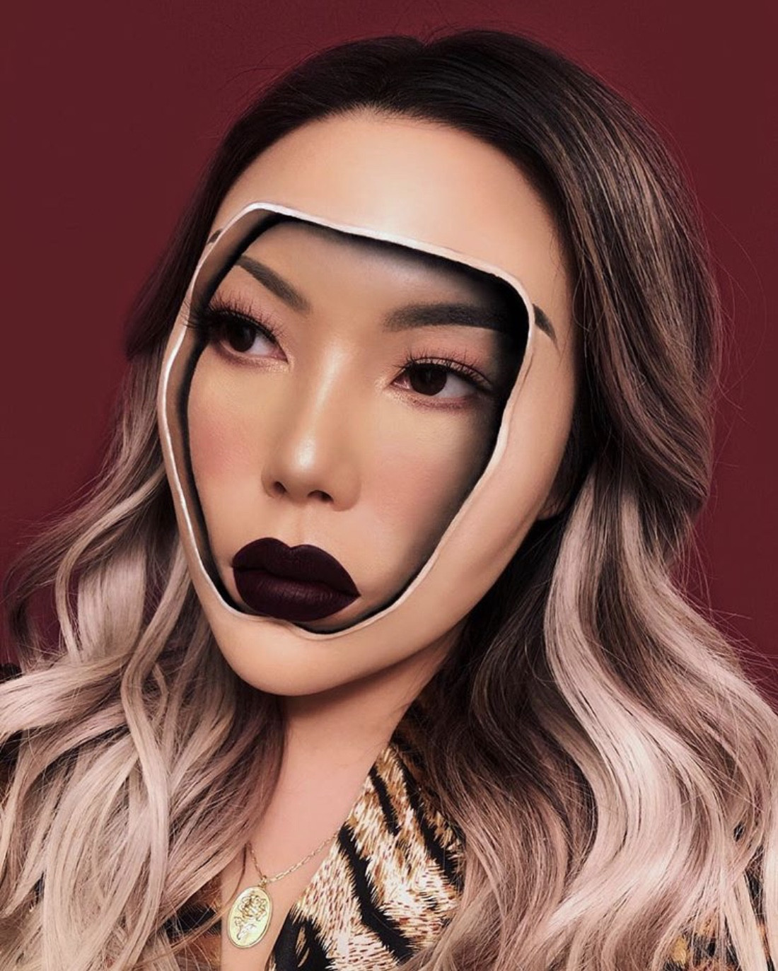 “Phù thủy make-up” Canada và phong cách trang điểm ảo ảnh thị giác ảnh 1