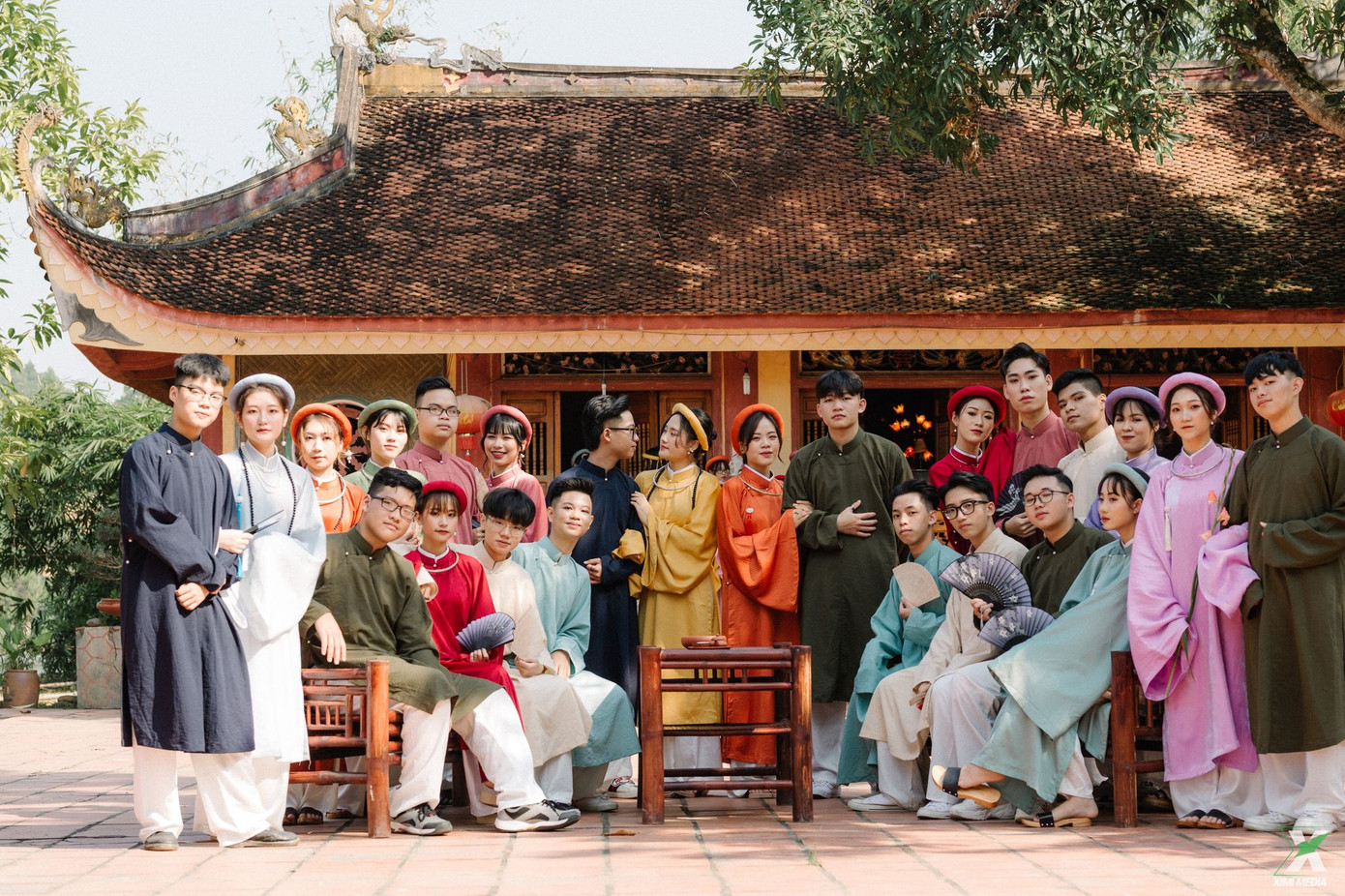 D2K61 Nguyễn Huệ: Ngược dòng thời gian với bộ ảnh kỷ yếu cổ phục Việt Nam ảnh 19