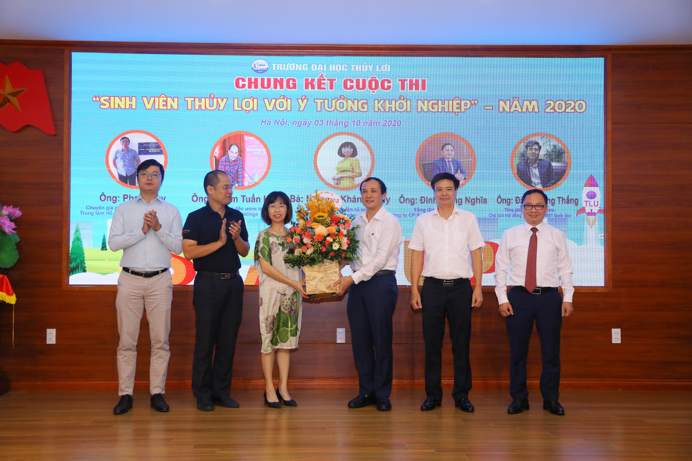 Tìm ra nhà vô địch cuộc thi “Sinh viên Thủy lợi với ý tưởng khởi nghiệp năm 2020” ảnh 1