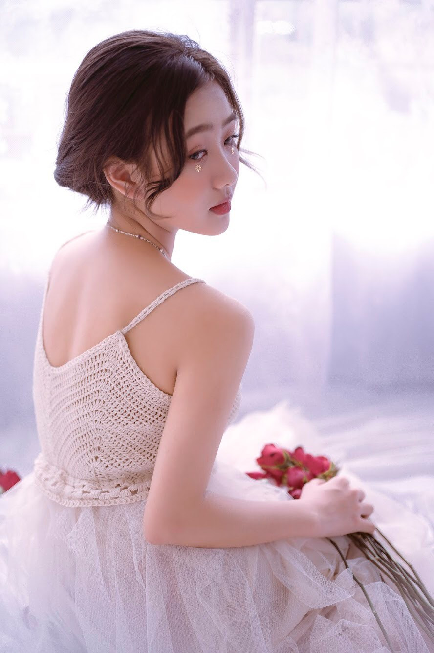 Xao xuyến trước vẻ đẹp tinh khôi của bông hồng xứ Nghệ ảnh 9