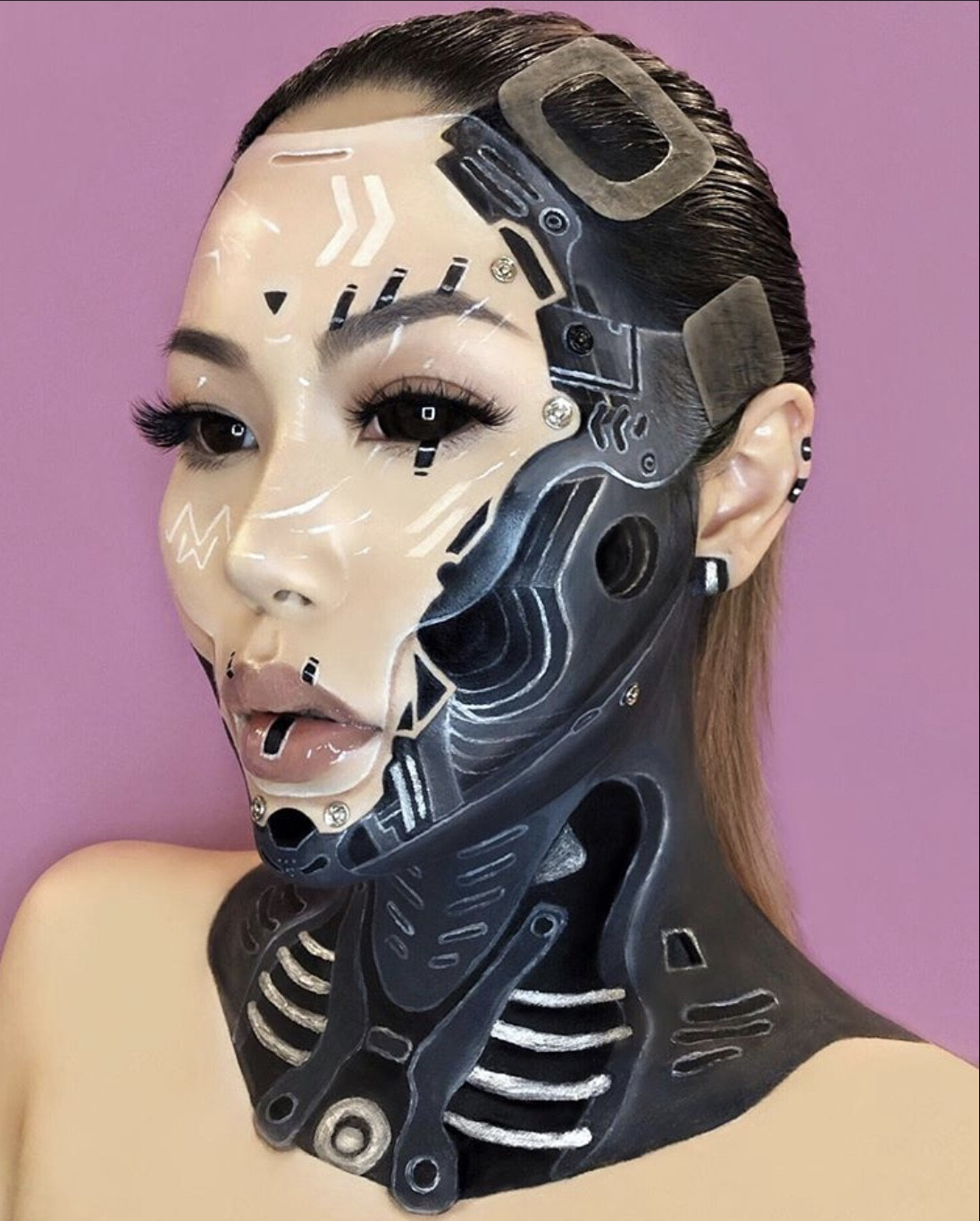 “Phù thủy make-up” Canada và phong cách trang điểm ảo ảnh thị giác ảnh 2