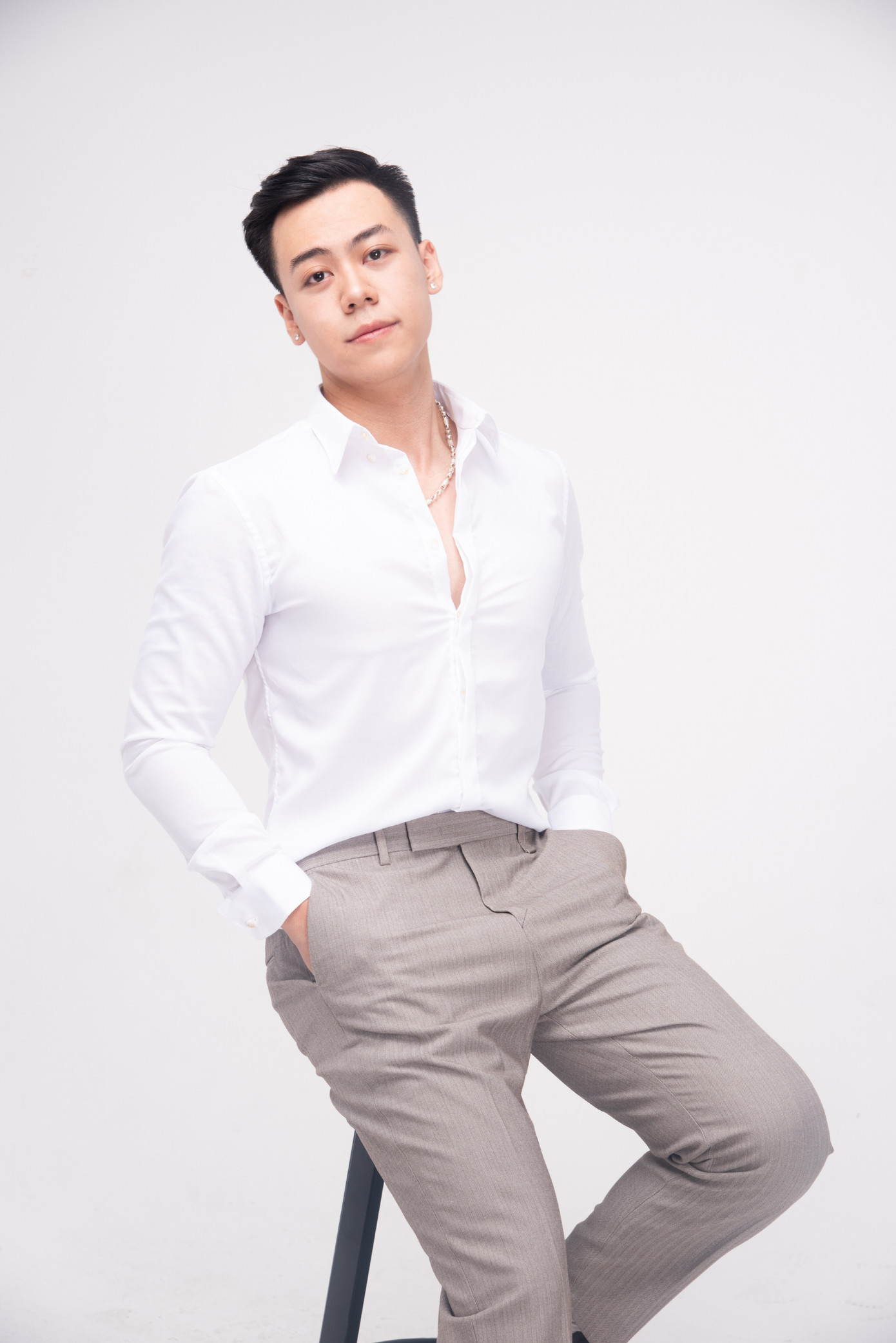 Á vương 1 Học viện Phụ nữ sở hữu chiều cao 1m83 cùng body chuẩn và cực thích Rap ảnh 7