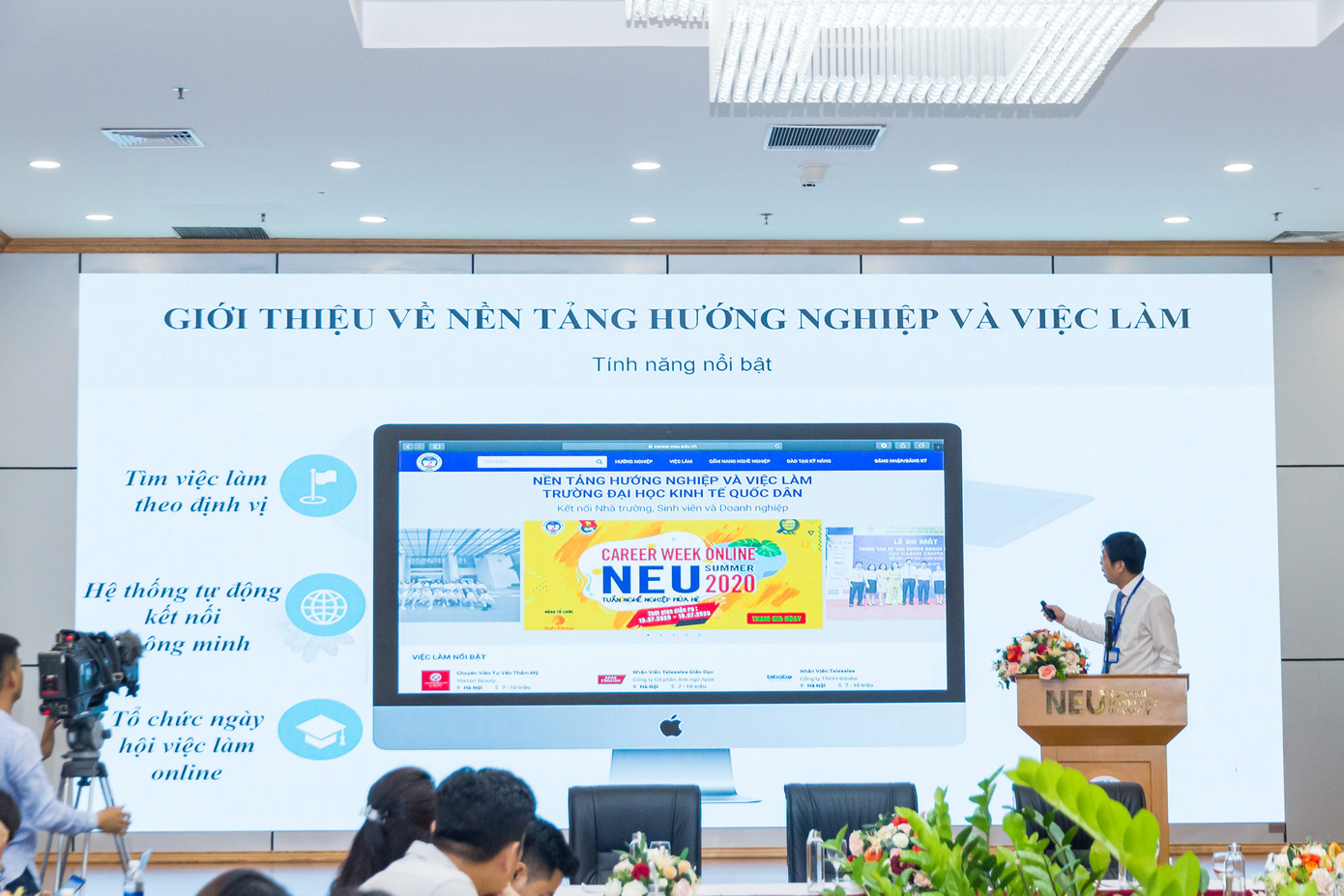 Hàng nghìn cơ hội nghề nghiệp cho sinh viên Kinh tế Quốc dân tại “Neu career week 2020” ảnh 3