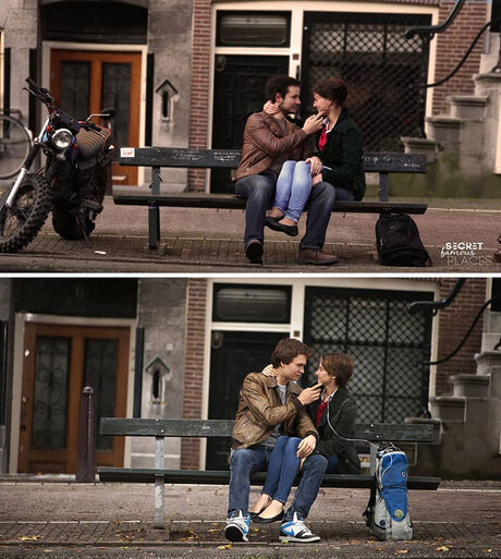 Đưa nhau đi muôn nơi, cặp đôi "tái hiện" y chang những cảnh phim nổi tiếng qua ảnh ảnh 9