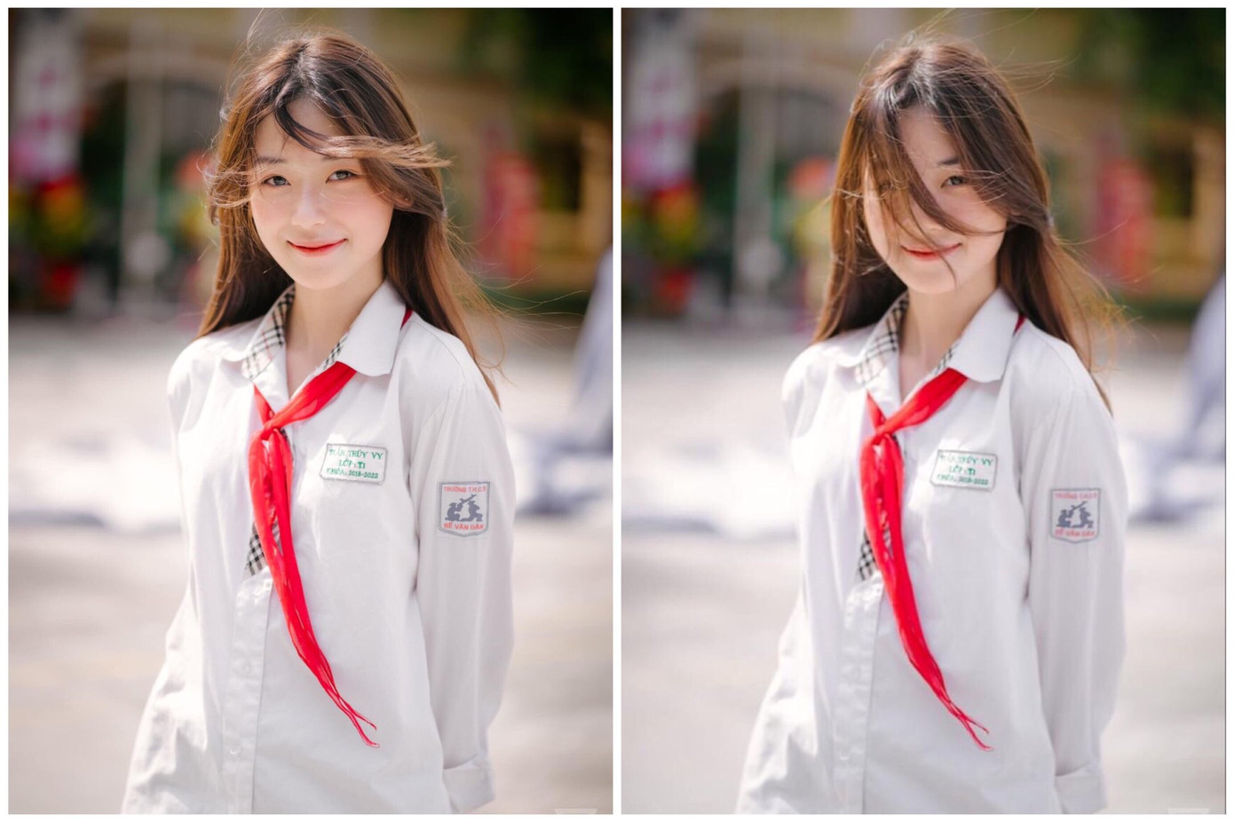 Nét đẹp mơ màng vạn người mê của cô gái cấp hai ảnh 4