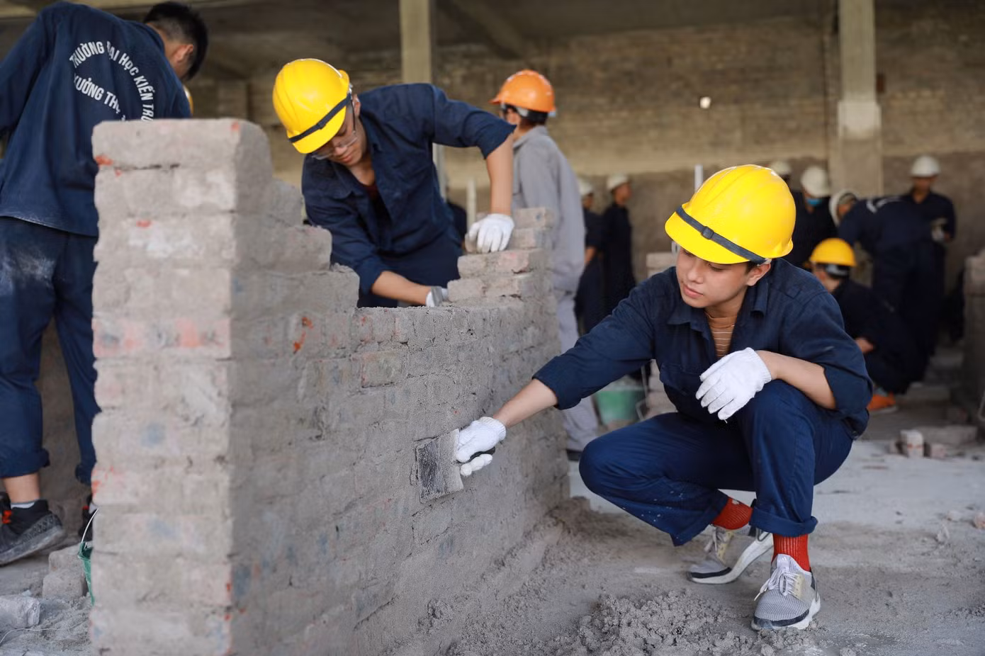 Sinh viên Đại học Kiến trúc Hà Nội hào hứng với chương trình Thực tập công nhân ảnh 5