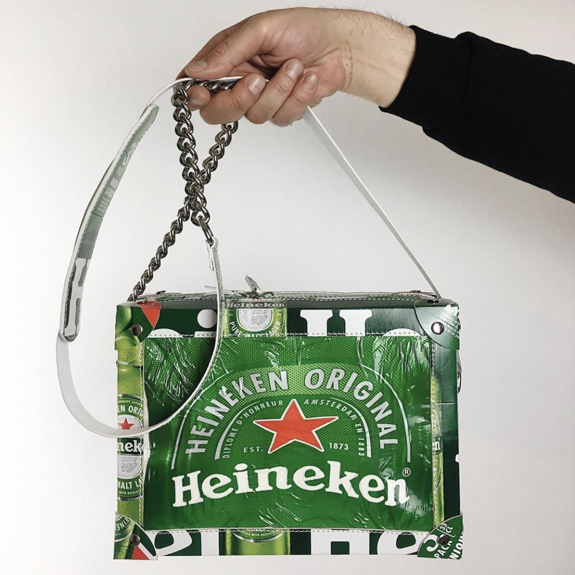 Thiết kế túi cao cấp từ hộp giày, cặp đôi Italy lan tỏa thông điệp bảo vệ môi trường ảnh 5