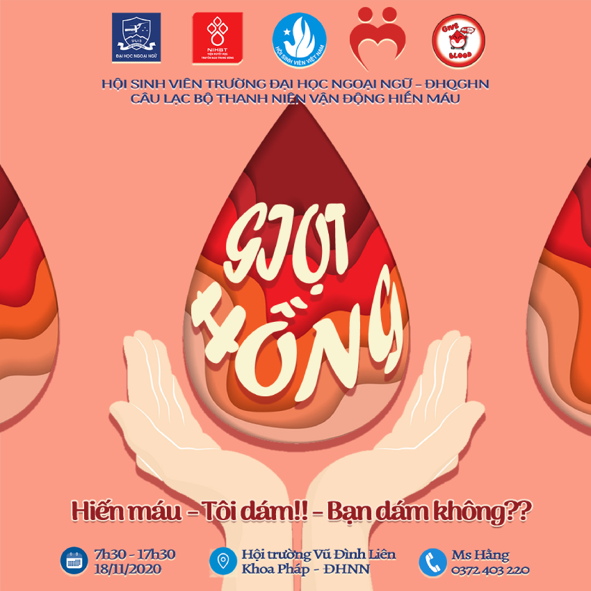 Giọt hồng 2020 - Cùng những chiến sĩ áo đỏ ULIS chắp cánh cho những ước mơ ảnh 1