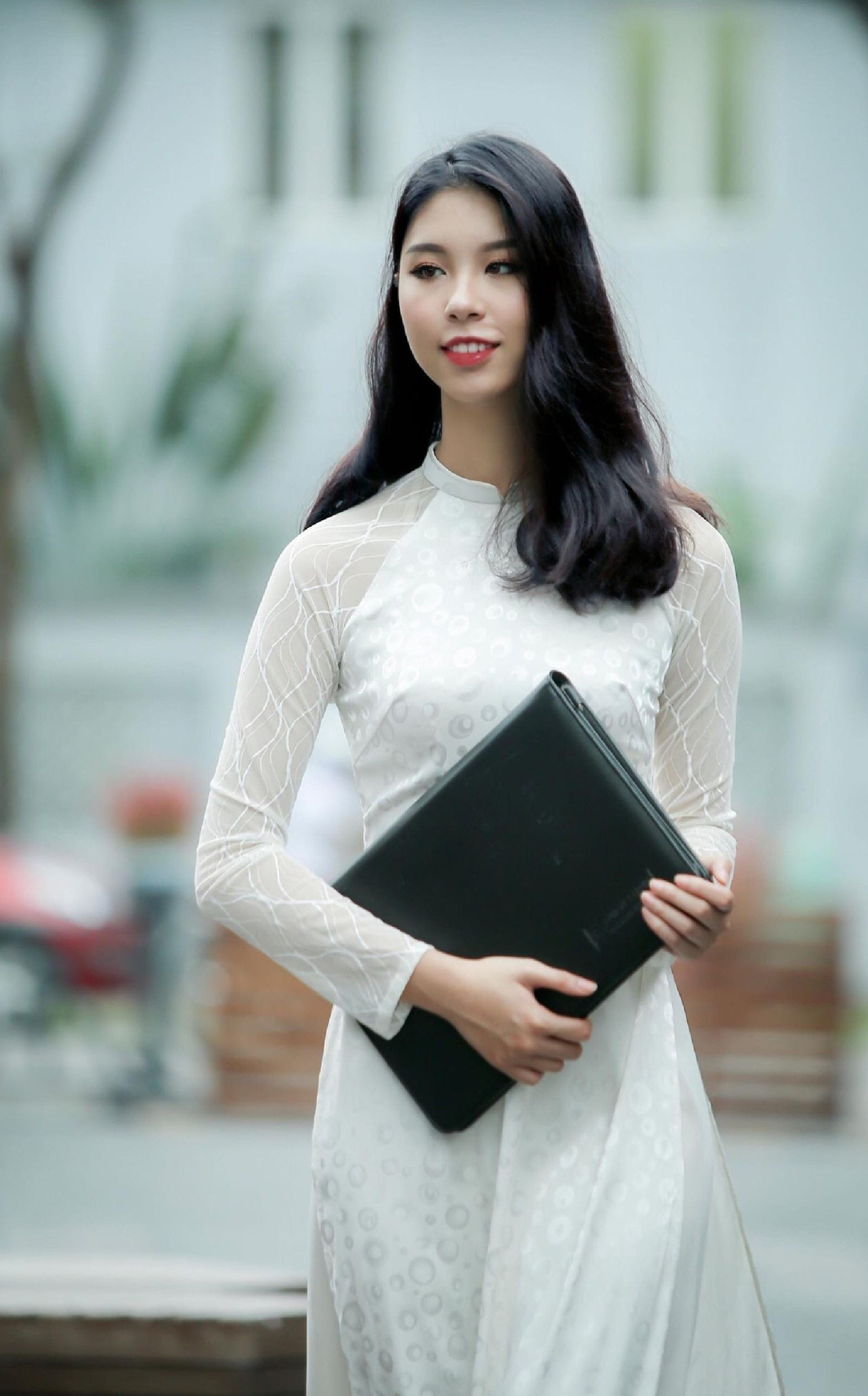 Nữ sinh trường Điện ảnh đặc biệt quan tâm đến kiến trúc và trang phục cổ trang ảnh 5