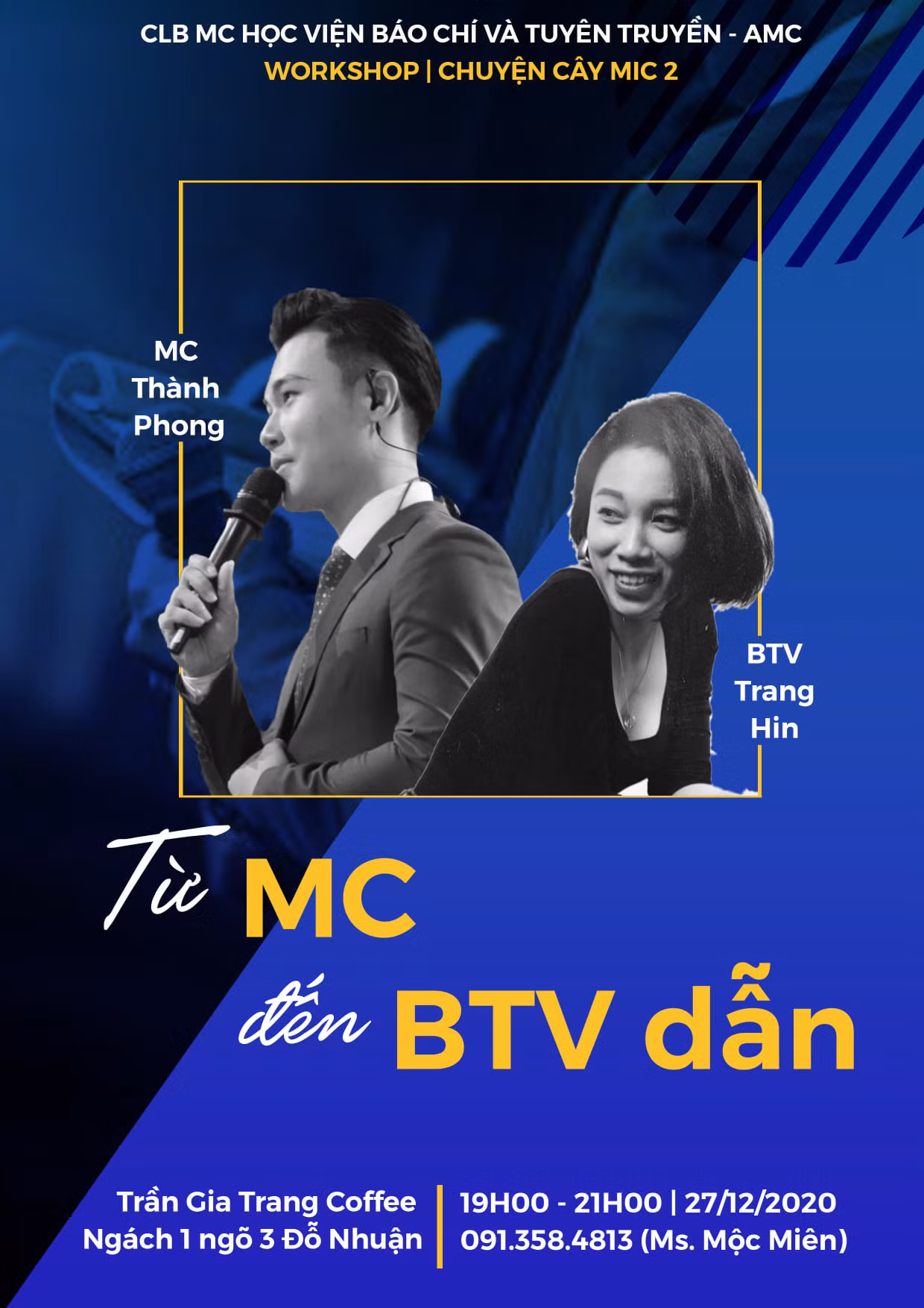 Workshop “Chuyện cây mic 2” – Chuyện nghề cho những bạn trẻ yêu truyền hình ảnh 1
