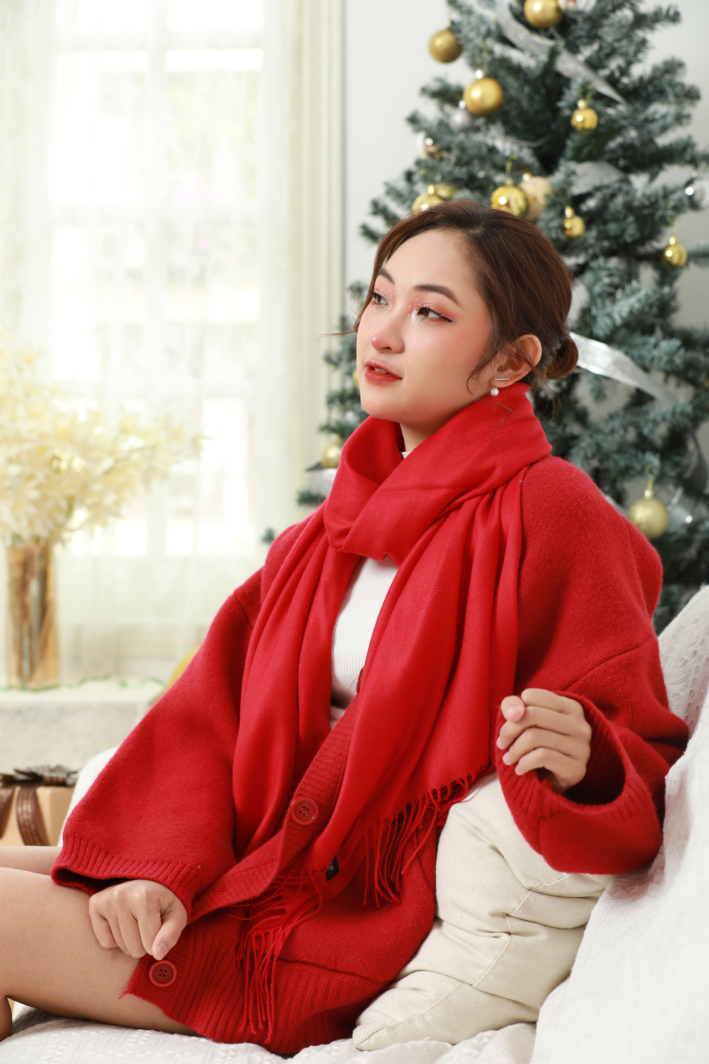 Ngắm nhìn bộ ảnh Giáng sinh ấm áp của nữ sinh Sơn La ảnh 13