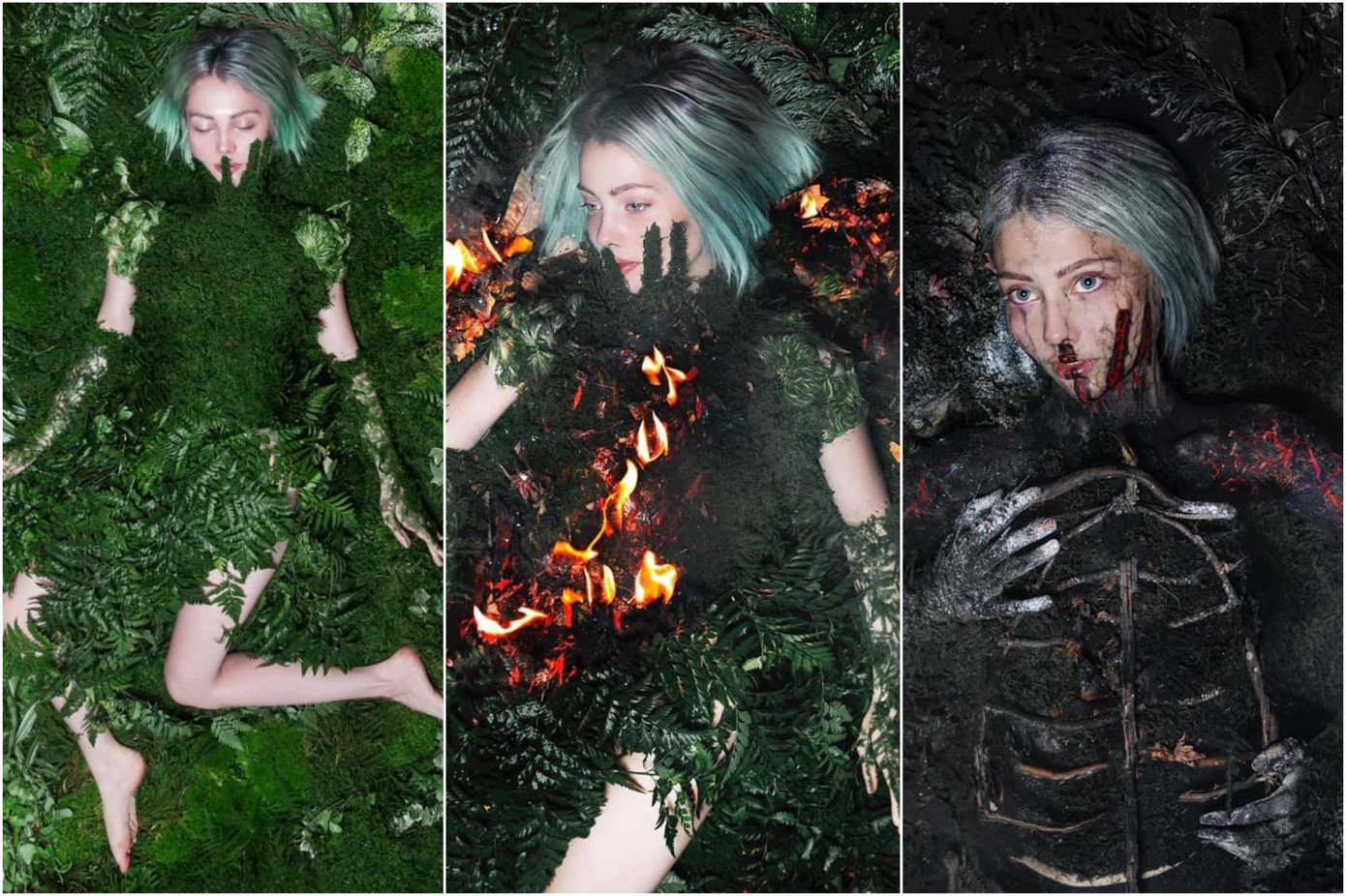 Không ngại khác biệt, hot girl Nga gây “sốt” với những bức ảnh kỳ quái đầy màu sắc ảnh 5