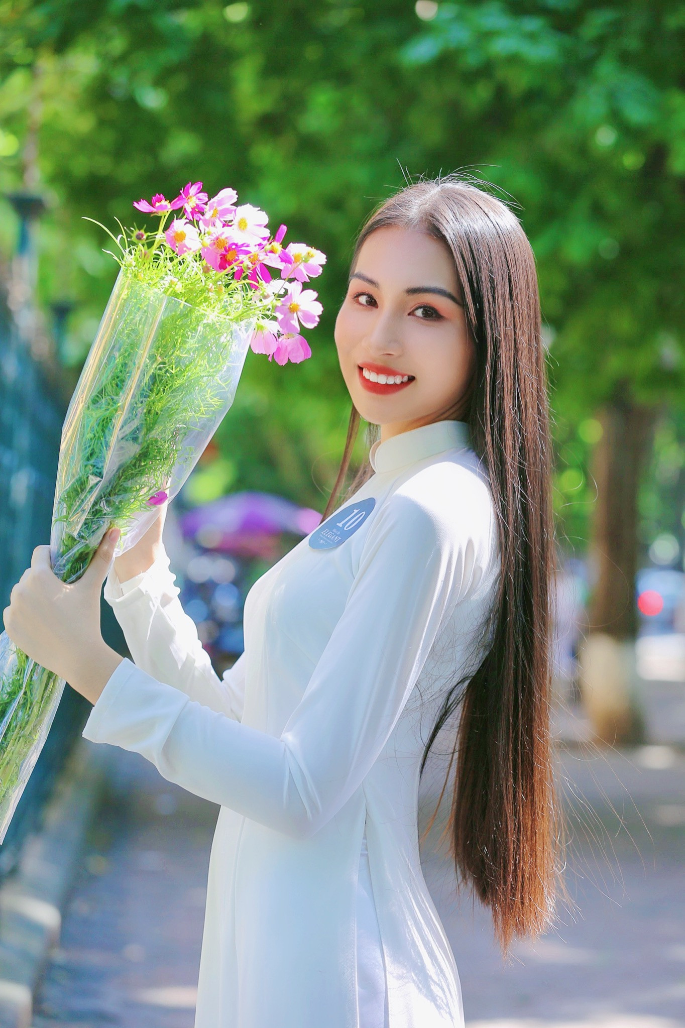 Hoa khôi Học viện Phụ nữ Việt Nam tinh khôi trong bộ ảnh áo dài ảnh 14