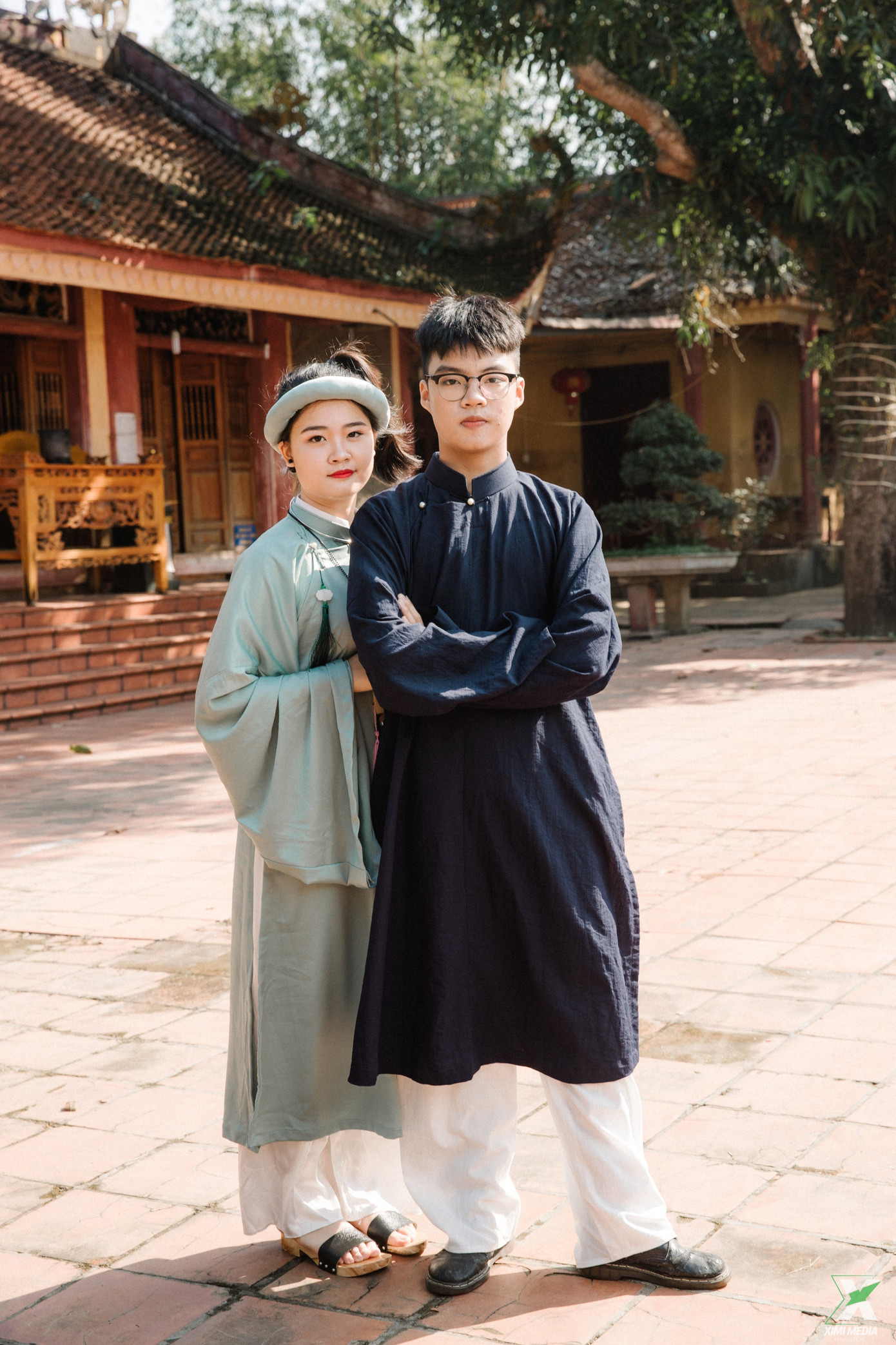 D2K61 Nguyễn Huệ: Ngược dòng thời gian với bộ ảnh kỷ yếu cổ phục Việt Nam ảnh 10