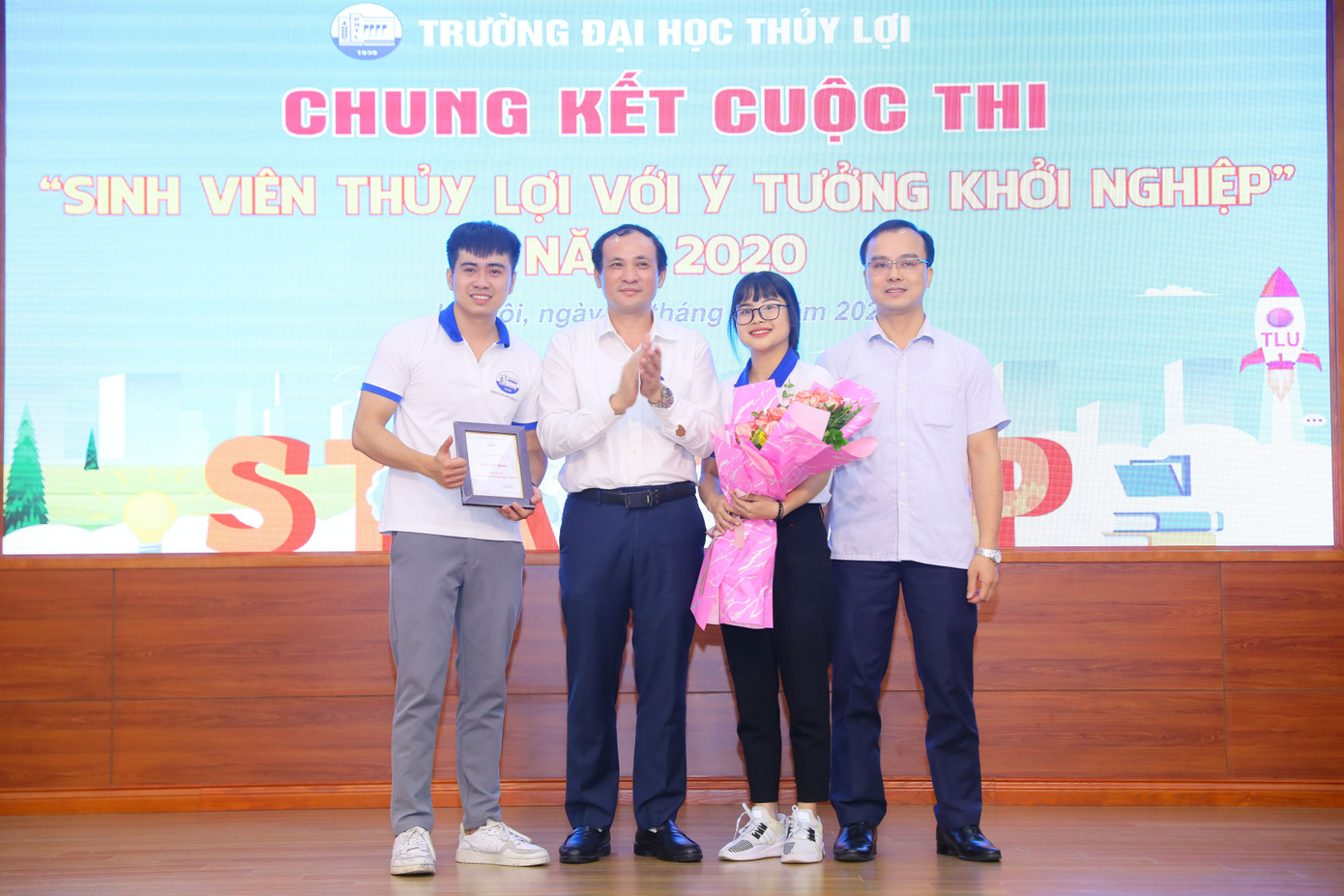 Tìm ra nhà vô địch cuộc thi “Sinh viên Thủy lợi với ý tưởng khởi nghiệp năm 2020” ảnh 2