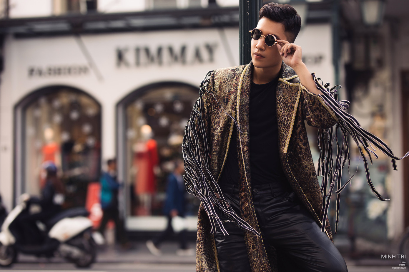 Ước mơ trở thành người mẫu chuyên nghiệp của chàng sinh viên báo chí truyền thông ảnh 8