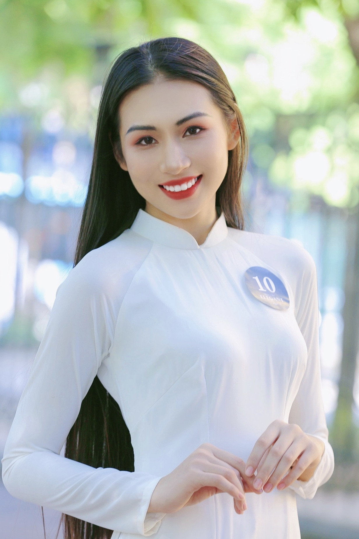 Hoa khôi Học viện Phụ nữ Việt Nam tinh khôi trong bộ ảnh áo dài ảnh 7