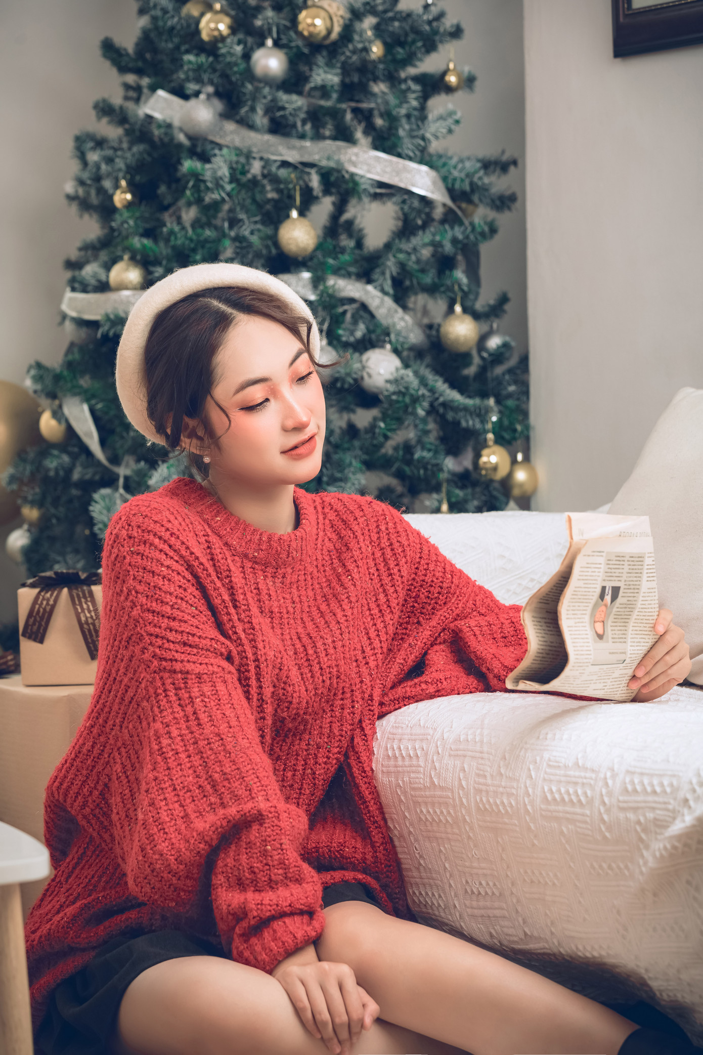 Ngắm nhìn bộ ảnh Giáng sinh ấm áp của nữ sinh Sơn La ảnh 9