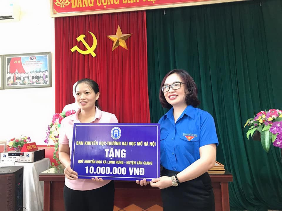 Hành trình mùa hè xanh của trường Đại học Mở Hà Nội ảnh 3