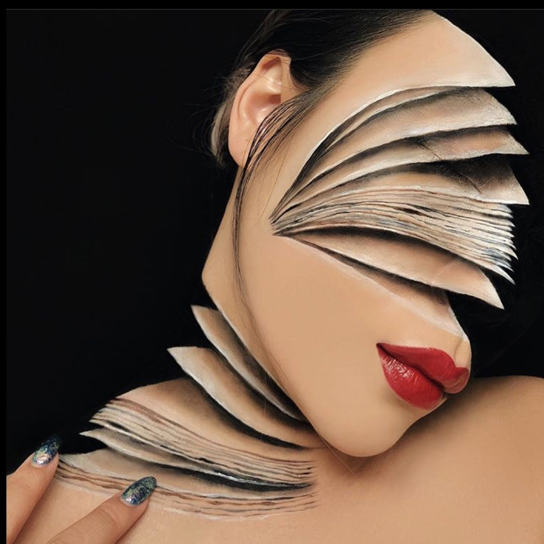 “Phù thủy make-up” Canada và phong cách trang điểm ảo ảnh thị giác ảnh 3