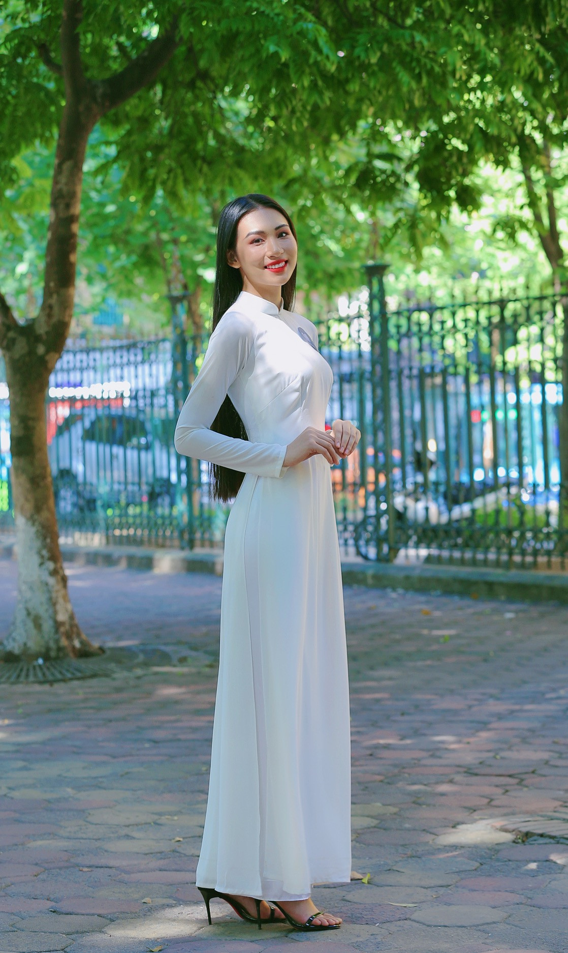Hoa khôi Học viện Phụ nữ Việt Nam tinh khôi trong bộ ảnh áo dài ảnh 9