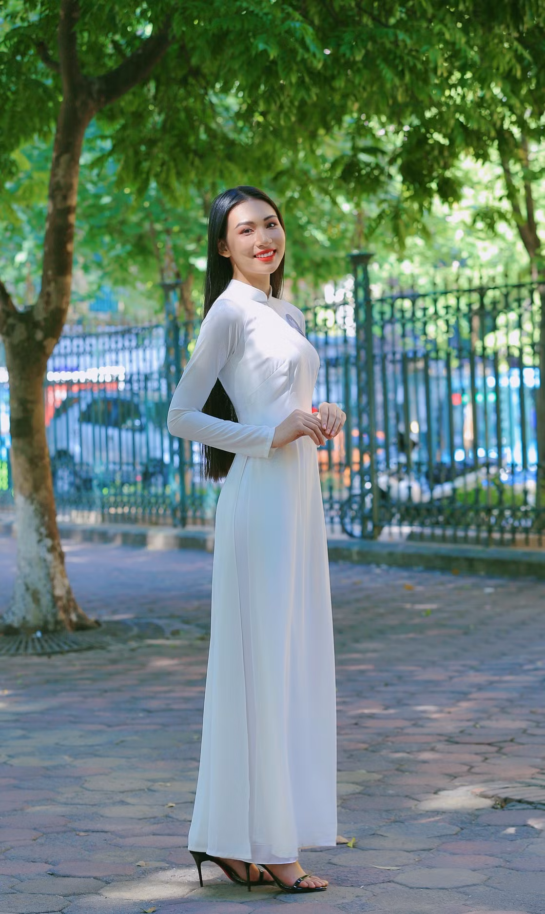 Hoa khôi Học viện Phụ nữ Việt Nam tinh khôi trong bộ ảnh áo dài ảnh 9