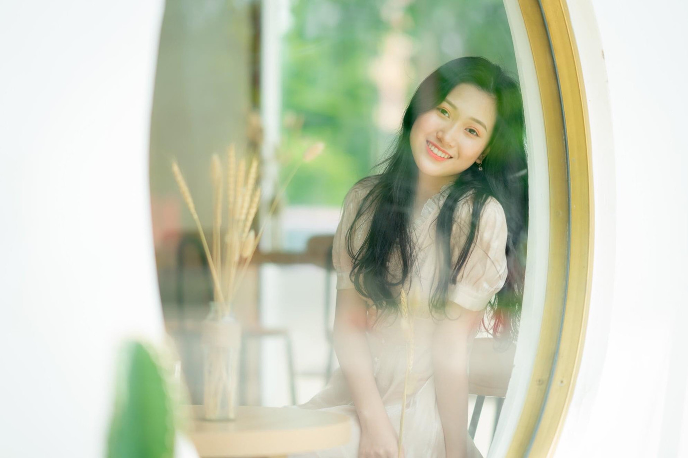 Mê mẩn với vẻ đẹp trong veo của tân sinh viên trường Đại học Thủy lợi ảnh 7