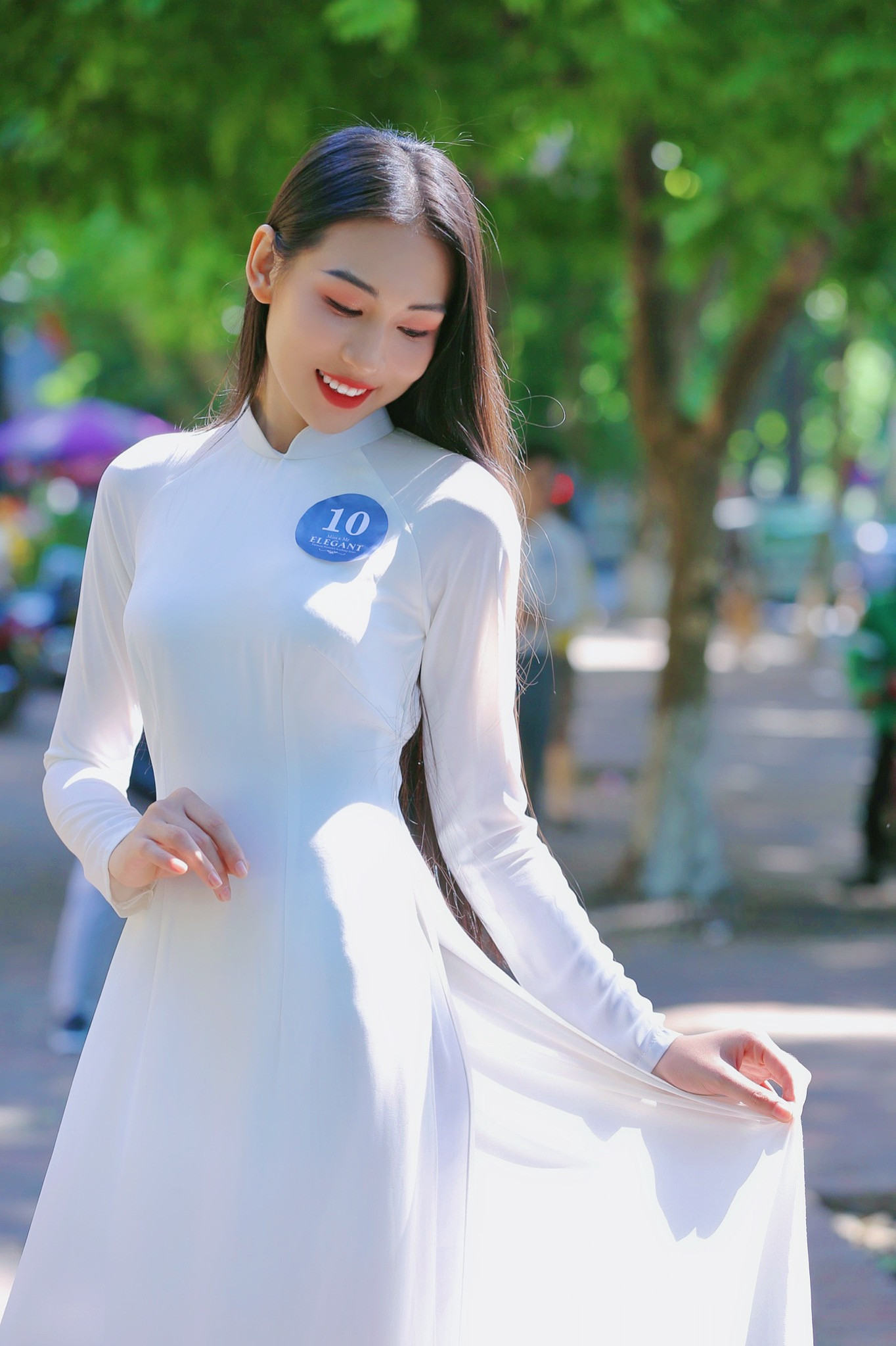 Hoa khôi Học viện Phụ nữ Việt Nam tinh khôi trong bộ ảnh áo dài ảnh 15