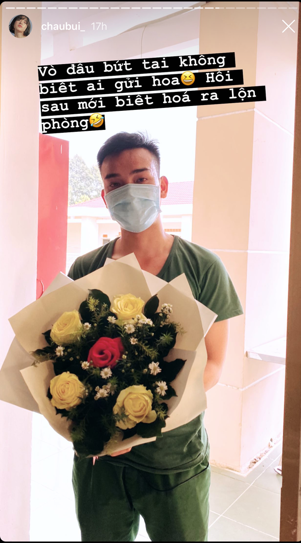 Châu Bùi được tặng hoa 8/3, biết ơn vì được cách ly ngay khi xuống sân bay ảnh 3