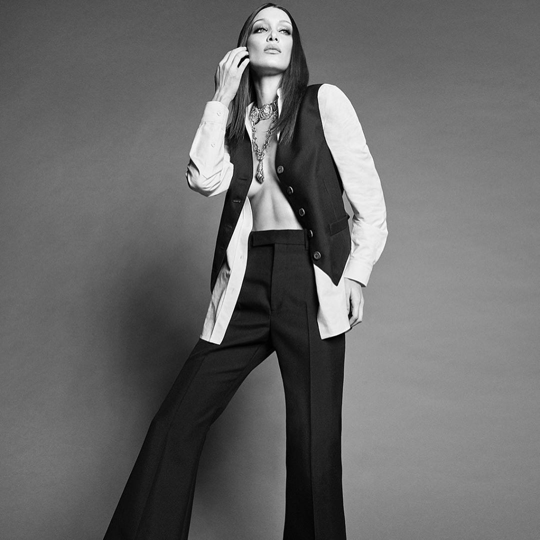 'Đỏ mặt' ngắm Bella Hadid hở bạo hút ánh nhìn ảnh 6