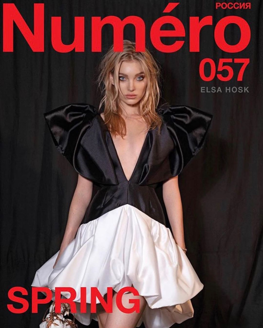 Elsa Hosk quyến rũ 'vạn người mê' trên tạp chí Nga ảnh 1