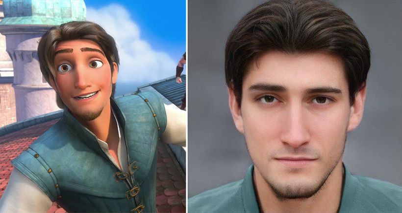 Ngạc nhiên khi nhân vật Disney biến thành người thật nhờ trí tuệ nhân tạo ảnh 9