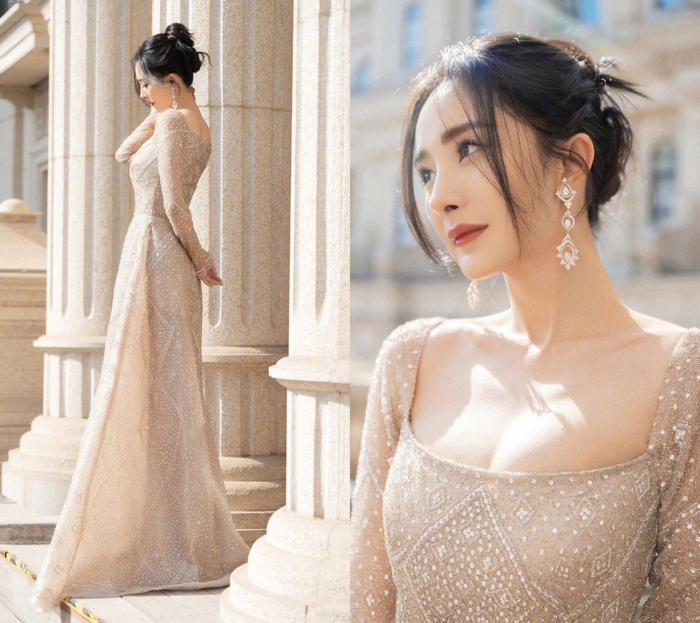 Địch Lệ Nhiệt Ba, ‘mỹ nữ 4000 năm’ gây chao đảo đêm hội Weibo vì nhan sắc tựa nữ thần ảnh 5