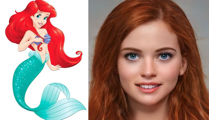 Ngạc nhiên khi nhân vật Disney biến thành người thật nhờ trí tuệ nhân tạo ảnh 5