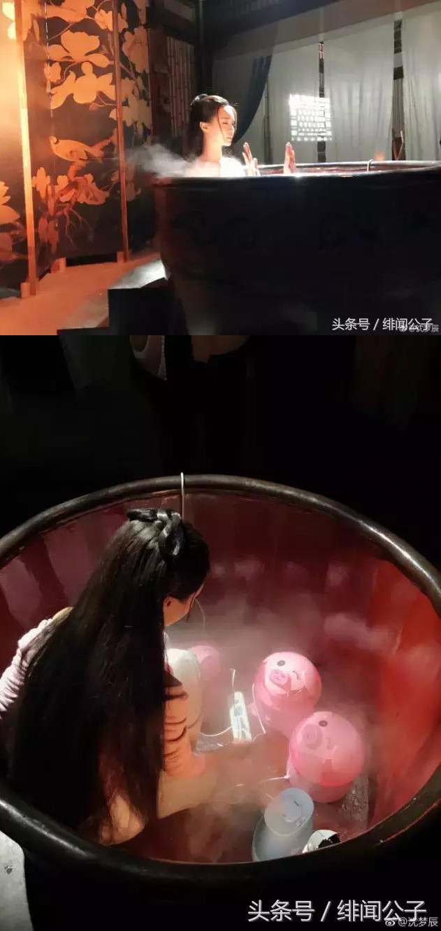 Bật mí cảnh tắm bồn lừa hàng triệu khán giả trong phim cổ trang Trung Quốc ảnh 3