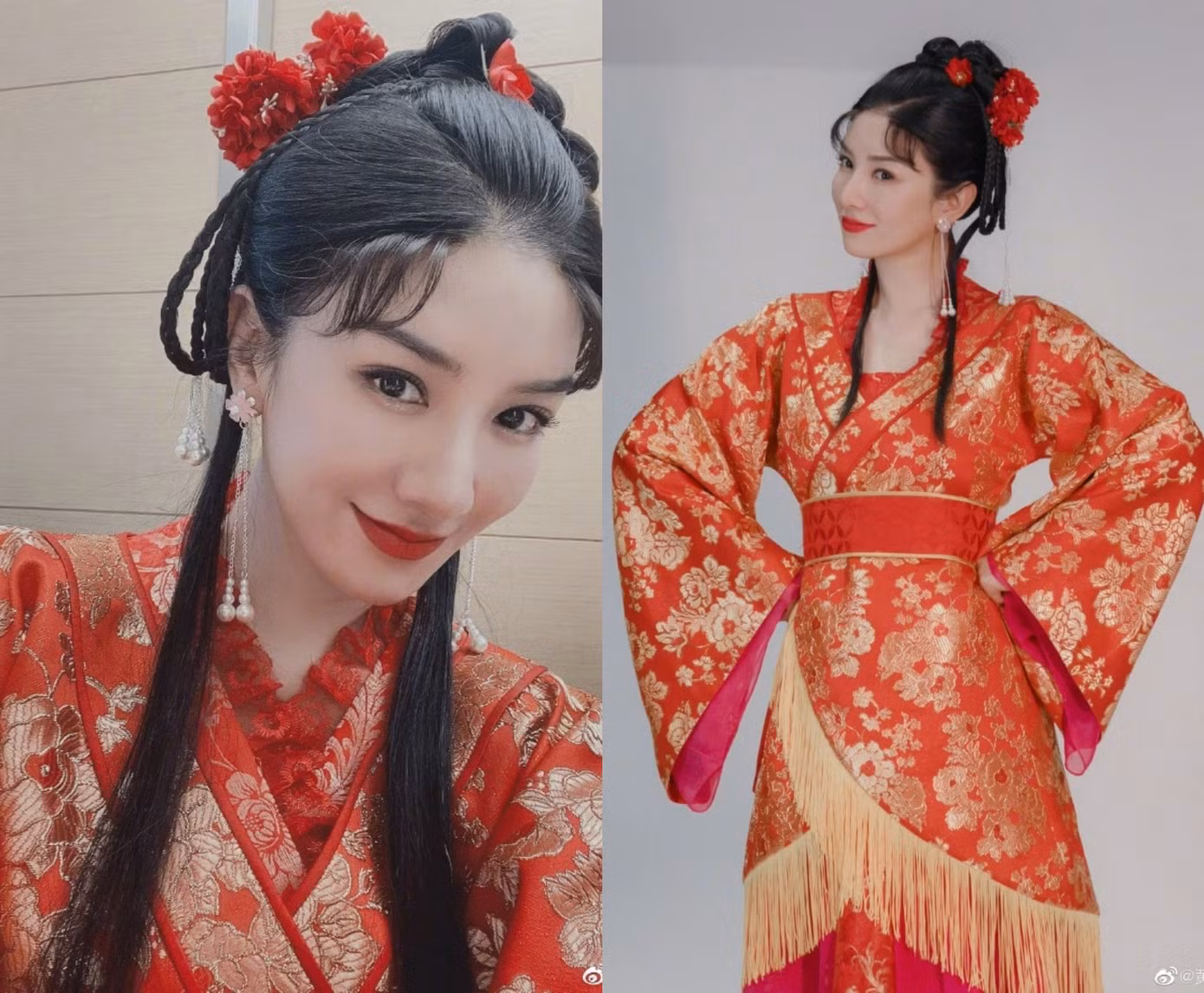Mỹ nhân ‘Lên nhầm kiệu hoa được chồng như ý’ tái hiện lại hình ảnh 21 năm trước ảnh 1