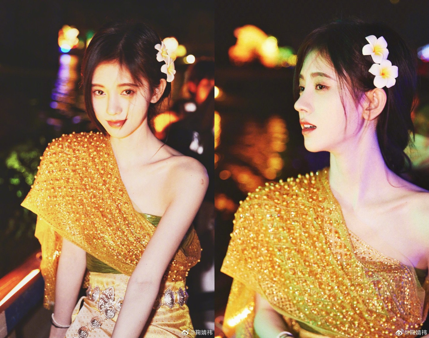 Diện đồ Thái, ‘mỹ nữ 4000 năm’ đẹp mơ màng như nàng thơ khiến dân tình mê mẩn ảnh 1