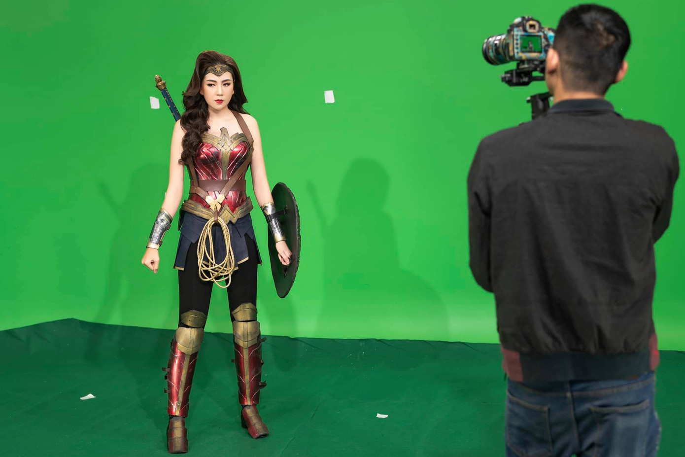 Hóa thân thành Nữ thần chiến binh, BTV Mai Ngọc đẹp bất chấp bản gốc ảnh 3