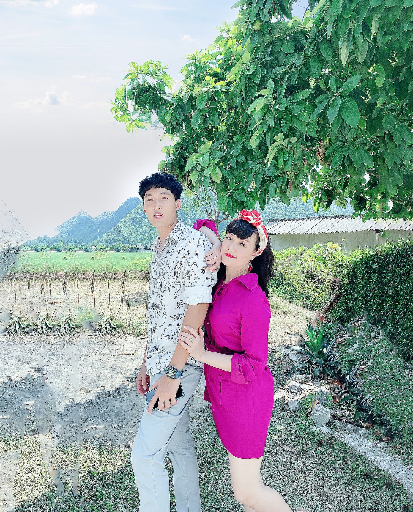 Vân Dung chia sẻ hình ảnh hóm hỉnh hậu trường phim ‘Hướng Dương Ngược Nắng’ ảnh 6